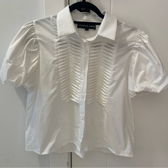 MONICA NERA Summer Top- Size S; Like New Condition - Picture 1 of 10